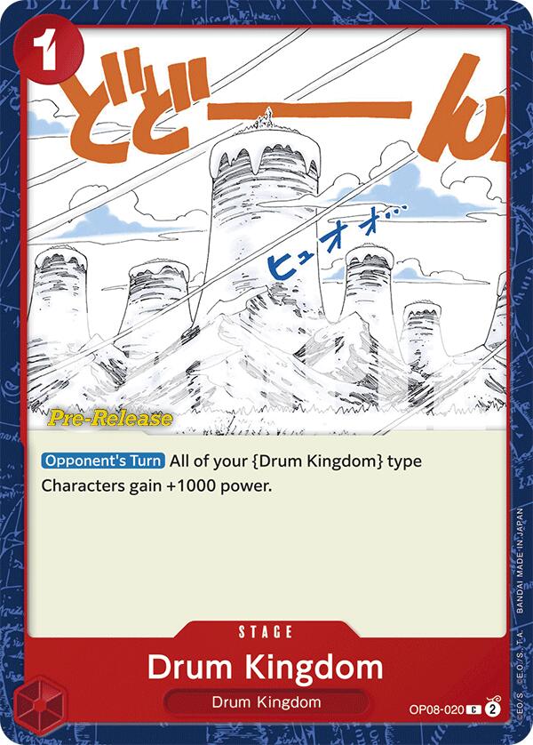 Drum Kingdom [Two Legends Pre-Release Cards] | Red Riot Games CA