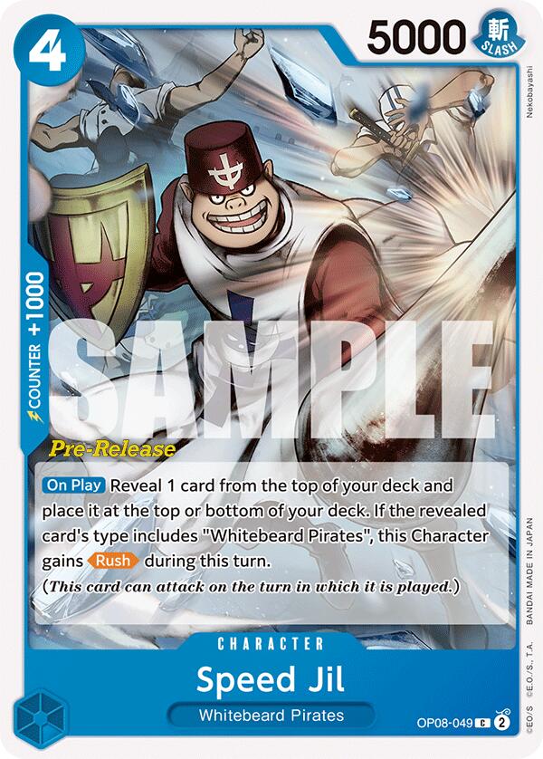 Speed Jil [Two Legends Pre-Release Cards] | Red Riot Games CA