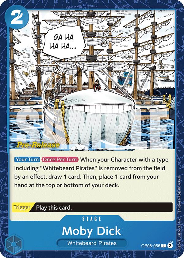 Moby Dick [Two Legends Pre-Release Cards] | Red Riot Games CA