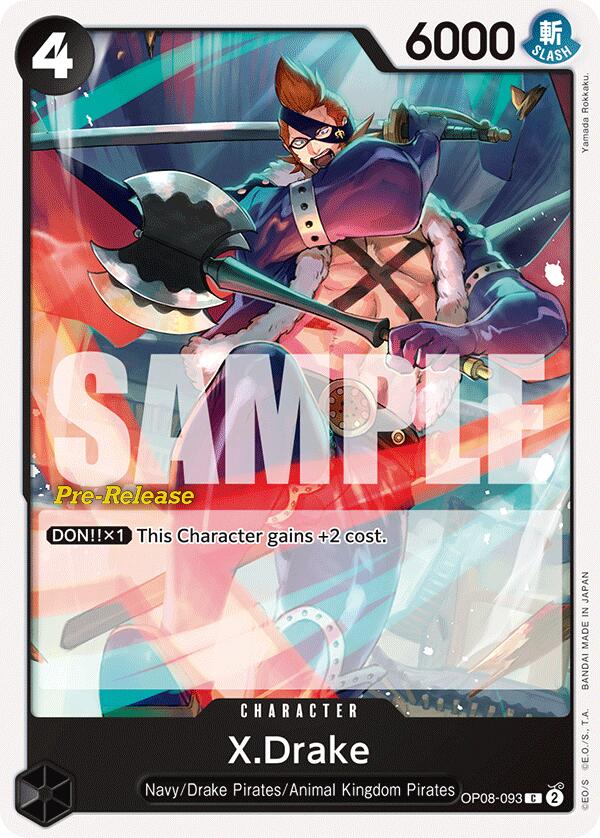 X.Drake [Two Legends Pre-Release Cards] | Red Riot Games CA