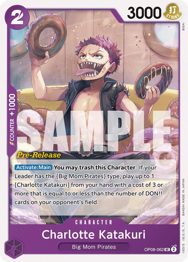 Charlotte Katakuri [Two Legends Pre-Release Cards] | Red Riot Games CA