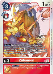 Zubamon [P-097] - P-097 (2024 Regionals Participant) [Promotional Cards] | Red Riot Games CA