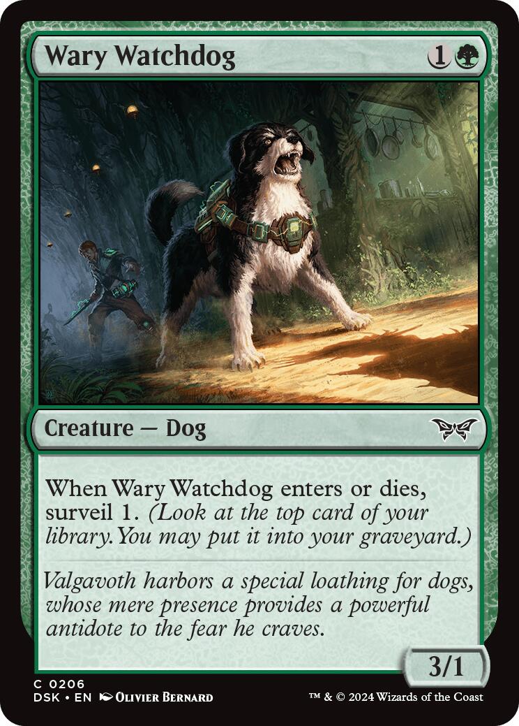 Wary Watchdog [Duskmourn: House of Horror] | Red Riot Games CA