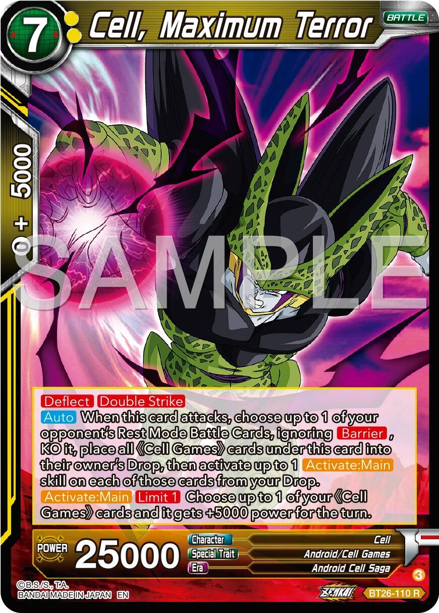 Cell, Maximum Terror (BT26-110) [Ultimate Advent] | Red Riot Games CA