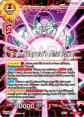 Frieza, Emperor's Final Power (BT26-003) [Ultimate Advent] | Red Riot Games CA