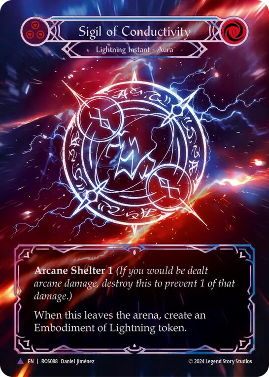 Sigil of Conductivity (Marvel) [ROS088] (Rosetta)  Cold Foil | Red Riot Games CA