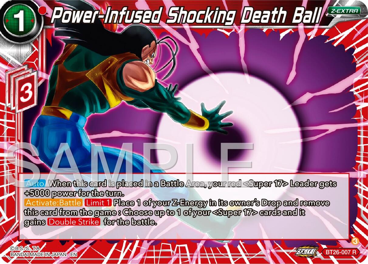 Power-Infused Shocking Death Ball (BT26-007) [Ultimate Advent] | Red Riot Games CA