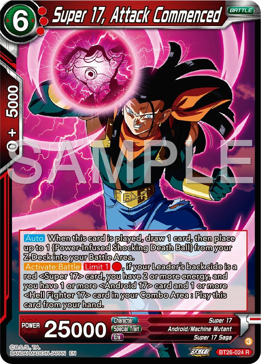 Super 17, Attack Commenced (BT26-024) [Ultimate Advent] | Red Riot Games CA