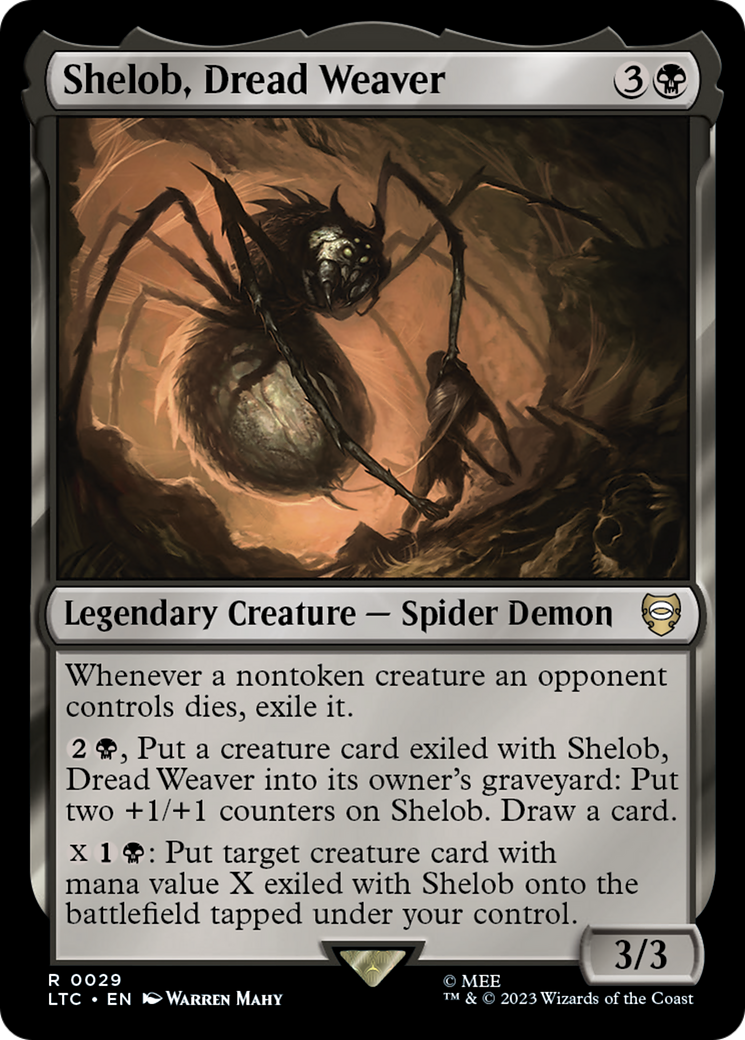 Shelob, Dread Weaver [The Lord of the Rings: Tales of Middle-Earth Commander] | Red Riot Games CA