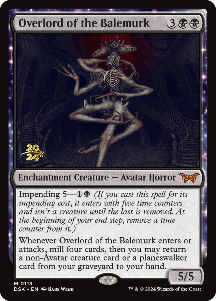 Overlord of the Balemurk [Duskmourn: House of Horror Prerelease Promos] | Red Riot Games CA