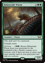 Balustrade Wurm [Duskmourn: House of Horror Prerelease Promos] | Red Riot Games CA