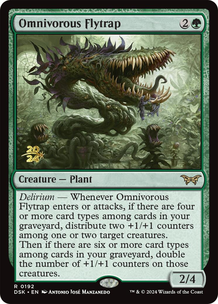 Omnivorous Flytrap [Duskmourn: House of Horror Prerelease Promos] | Red Riot Games CA