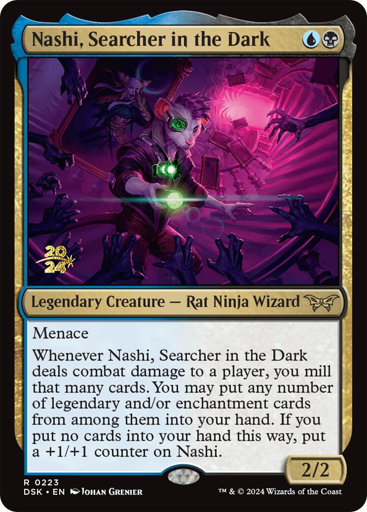 Nashi, Searcher in the Dark [Duskmourn: House of Horror Prerelease Promos] | Red Riot Games CA