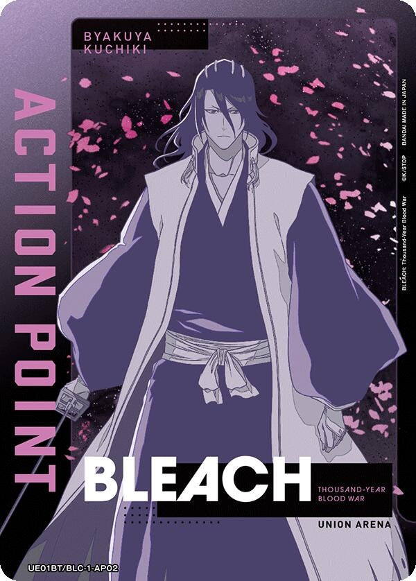 Image for Action Point Card (AP02) (Byakuya Kuchiki) [BLEACH: Thousand-Year Blood War] | Red Riot Games CA