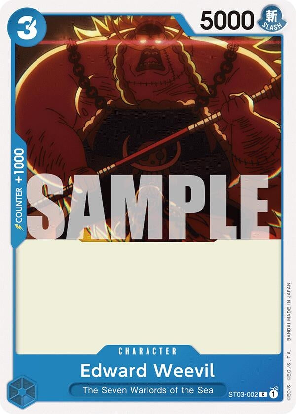 Image for Edward Weevil [Starter Deck 17: BLUE Donquixote Doflamingo]