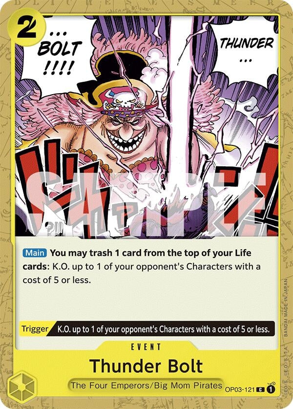 Image for Thunder Bolt [Starter Deck 20: YELLOW Charlotte Katakuri]