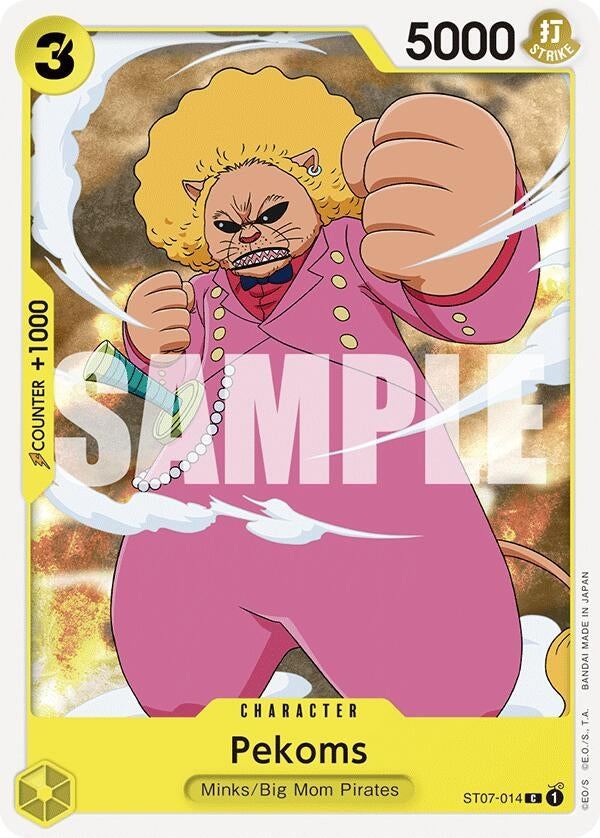 Image for Pekoms [Starter Deck 20: YELLOW Charlotte Katakuri]