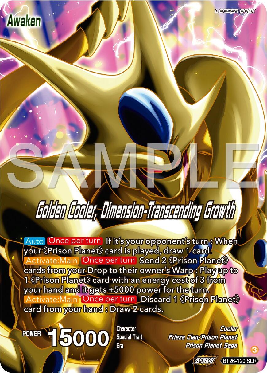 Cool // Golden Cooler, Dimension-Transcending Growth (Alternate Art) (BT26-120) [Ultimate Advent] | Red Riot Games CA