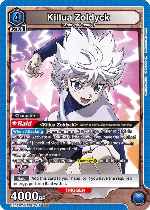 Killua Zoldyck (019) [Hunter x Hunter] – Red Riot Games CA