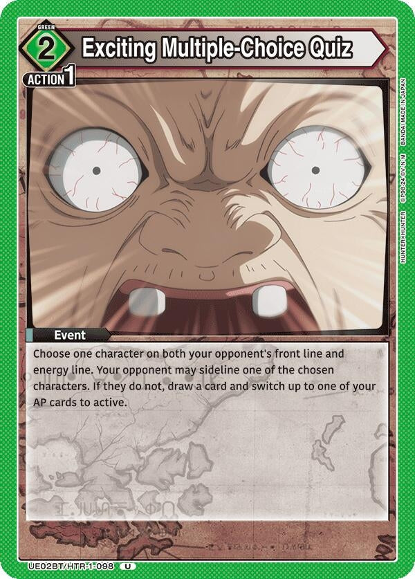 Exciting Multiple-Choice Quiz [Hunter x Hunter]