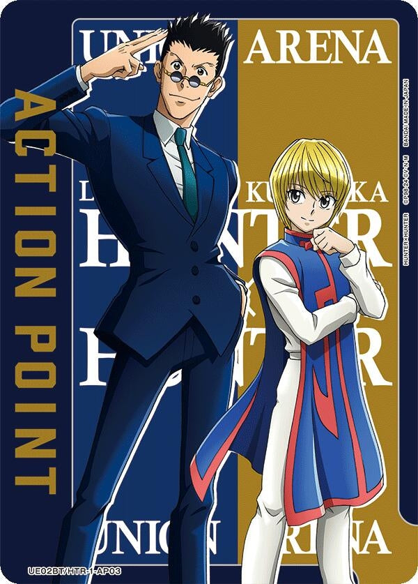 Image for Action Point Card (AP03) (Leorio/Kurapika) [Hunter x Hunter] | Red Riot Games CA