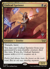 Undead Sprinter [Duskmourn: House of Horror Promos] | Red Riot Games CA