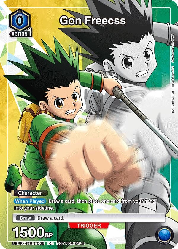 Gon Freecss (005) [Union Arena Promotion Cards]