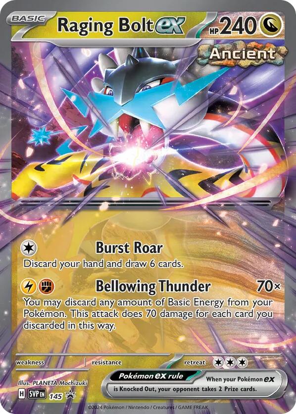 Raging Bolt ex (145) [SV: Scarlet & Violet Promo Cards] | Red Riot Games CA