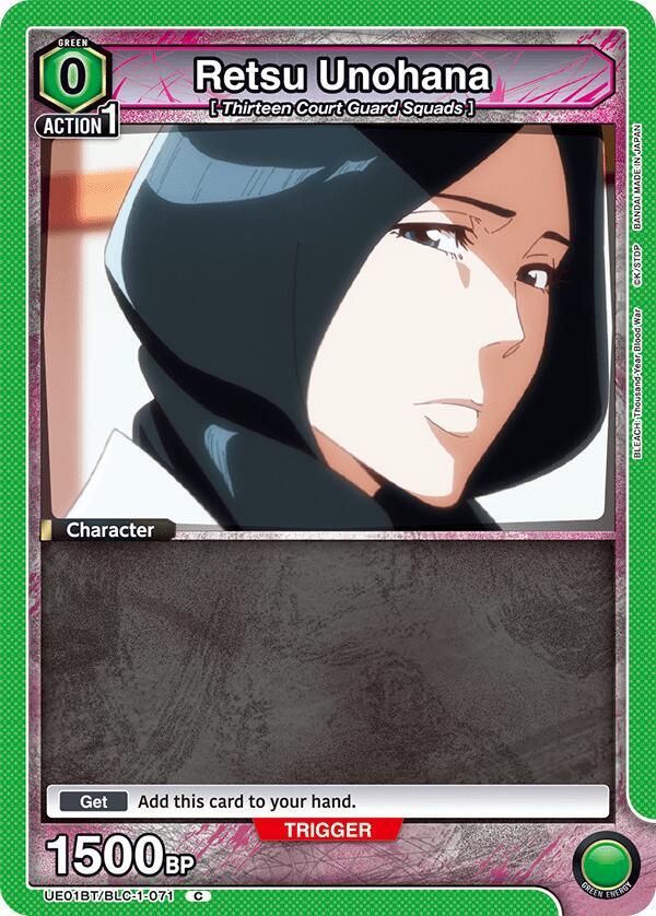 Retsu Unohana (071) (Box Topper Foil) - BLEACH: Thousand-Year Blood War [BLC-1] | Red Riot Games CA