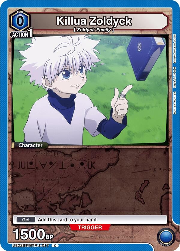 Image for Killua Zoldyck (017) (Box Topper Foil) [Hunter x Hunter]