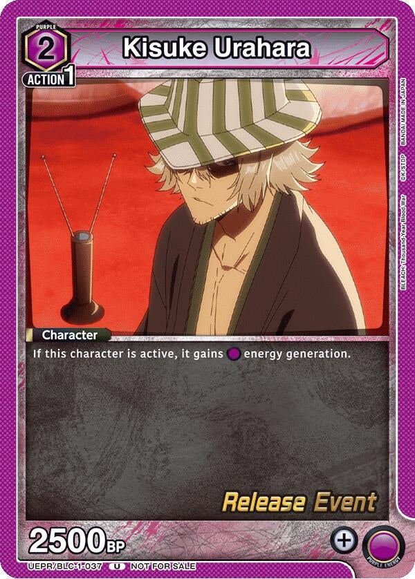 Image for Kisuke Urahara (037) (UEPR/BLC-1-037) - Union Arena