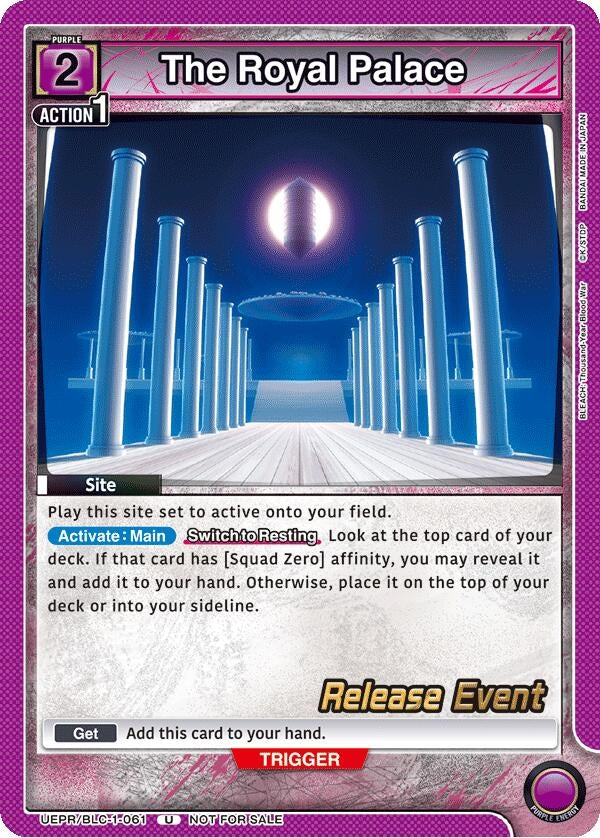 Image for The Royal Palace (UEPR/BLC-1-061) - Union Arena