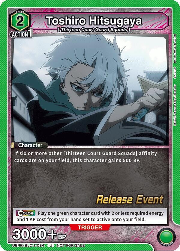 Image for Toshiro Hitsugaya (084) (UEPR/BLC-1-084) - Union Arena