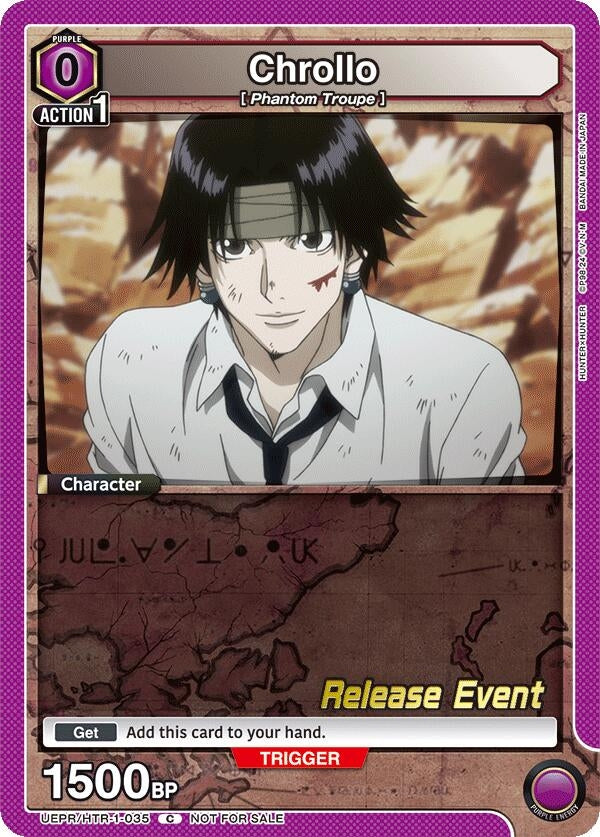 Image for Chrollo (035) (UEPR/HTR-1-035) - Union Arena