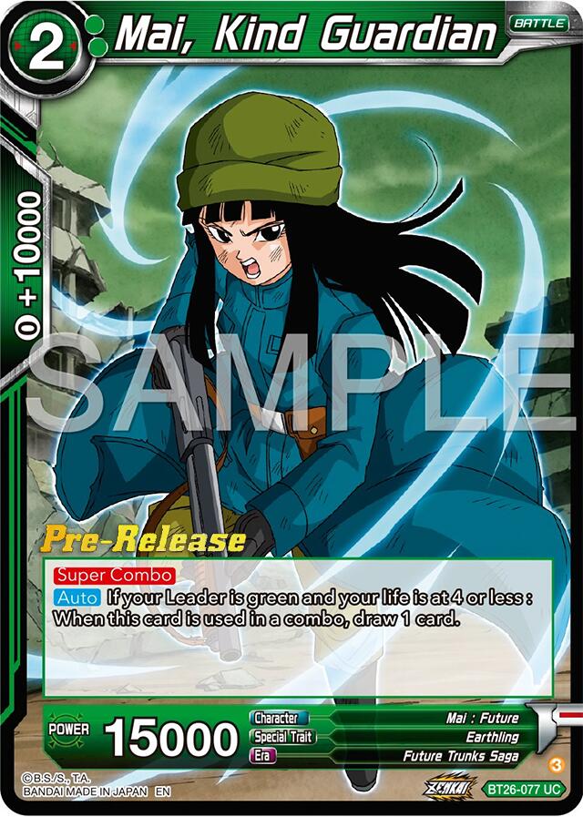 Mai, Kind Guardian (BT26-077) [Ultimate Advent Prerelease Promos] | Red Riot Games CA