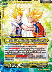 SS Son Goku // SS Son Goku & SS Son Gohan, Battling Father & Son (BT26-090) [Ultimate Advent Prerelease Promos] | Red Riot Games CA