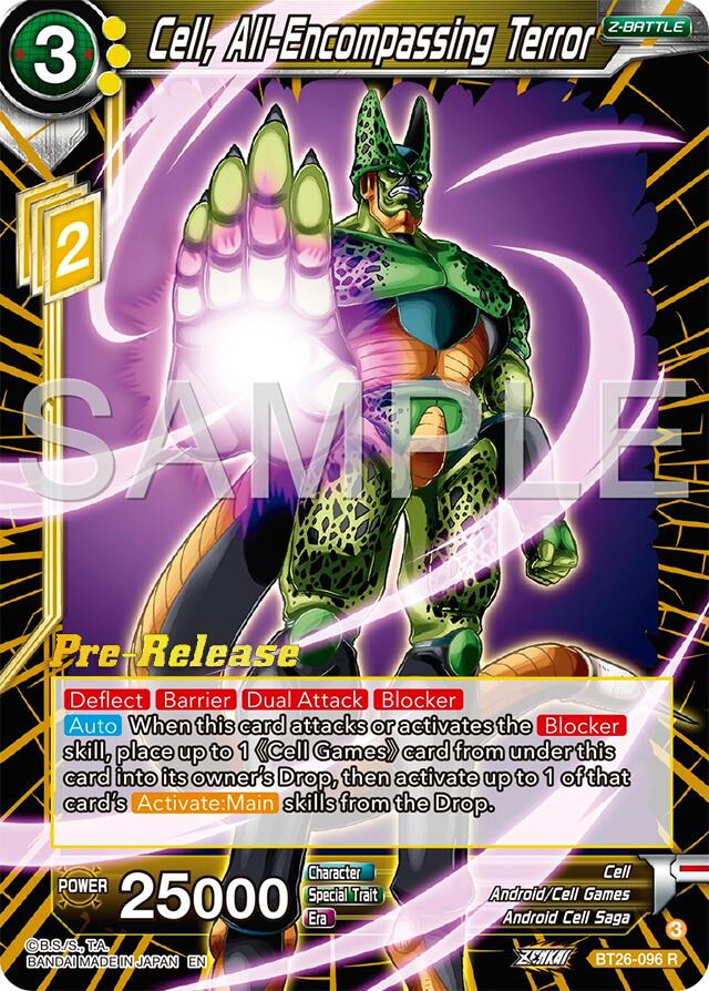 Cell, All-Encompassing Terror (BT26-096) [Ultimate Advent Prerelease Promos] | Red Riot Games CA