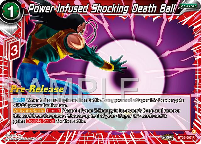 Power-Infused Shocking Death Ball (BT26-007) [Ultimate Advent Prerelease Promos] | Red Riot Games CA