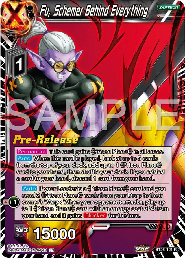 Fu, Schemer Behind Everything (BT26-121) [Ultimate Advent Prerelease Promos] | Red Riot Games CA