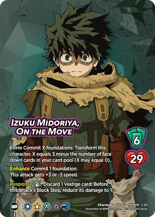 Izuku Midoriya, On the Move (Alternate Art) [My Hero Academia - Dark Hero Arc CS]