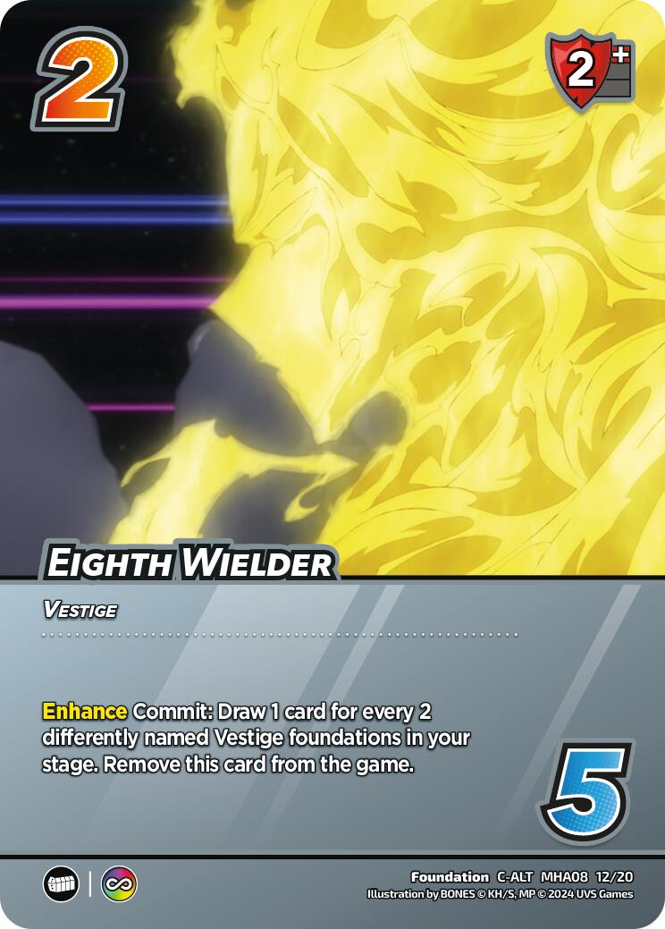 Eighth Wielder (Alternate Art) [Challenger Series: My Hero Academia - Dark Hero Arc] | Red Riot Games CA