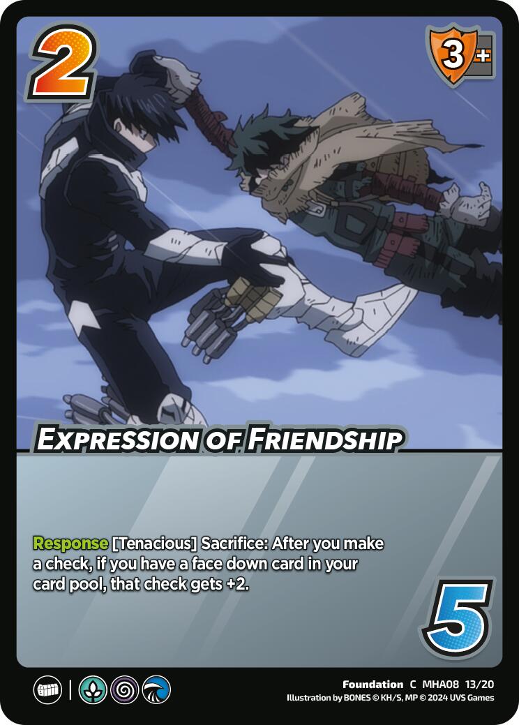 Expression of Friendship [My Hero Academia - Dark Hero Arc CS]