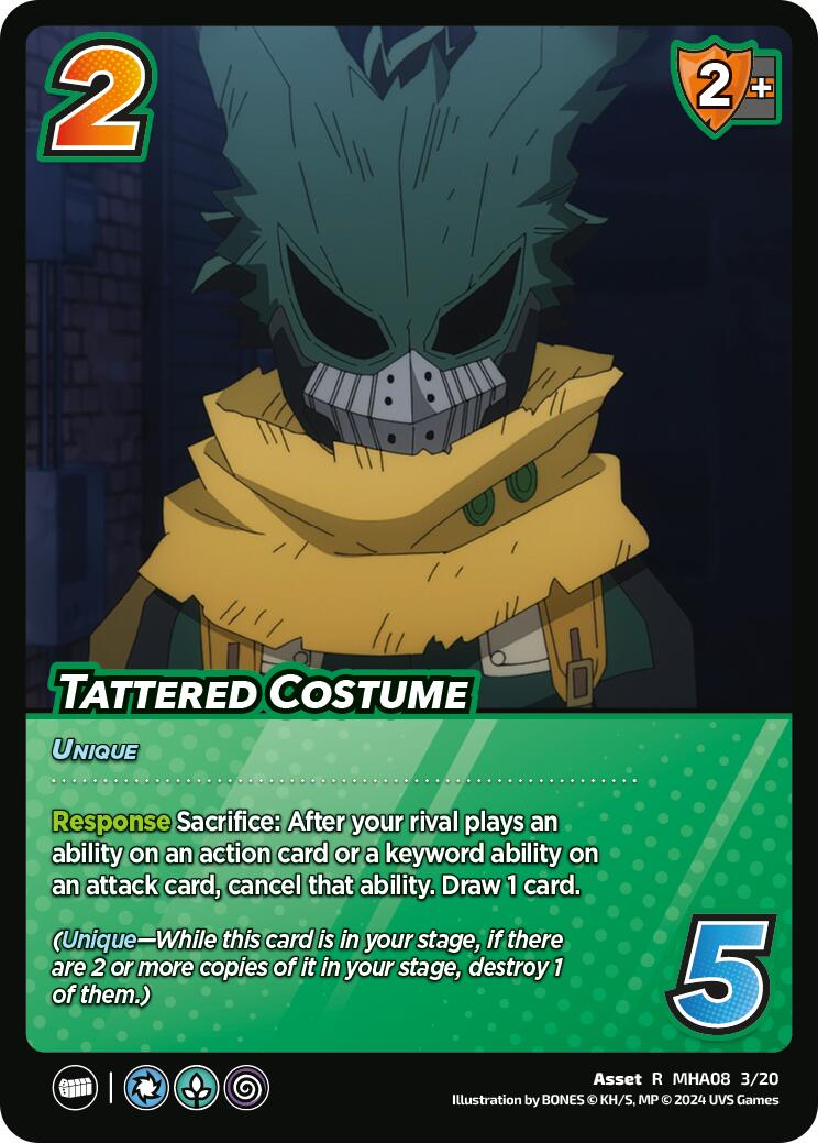 Tattered Costume [Challenger Series: My Hero Academia - Dark Hero Arc] | Red Riot Games CA