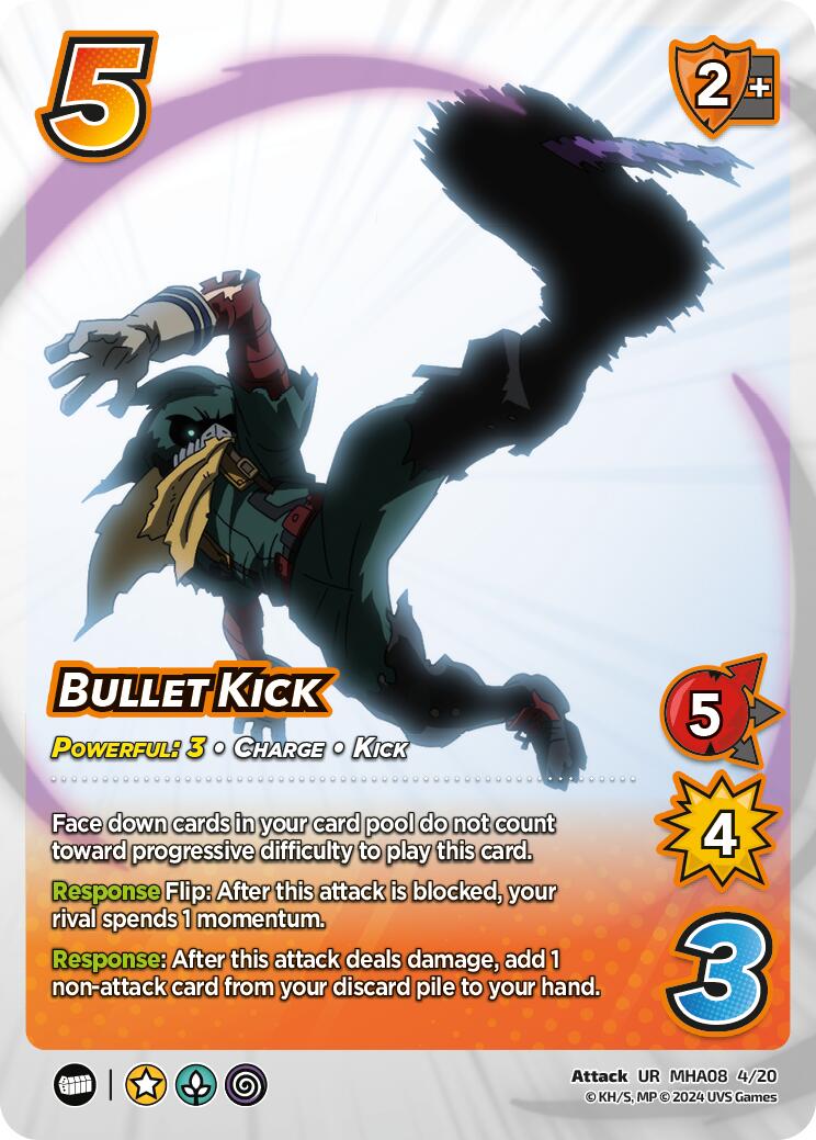 Bullet Kick [Challenger Series: My Hero Academia - Dark Hero Arc] | Red Riot Games CA