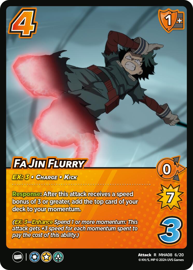 Fa Jin Flurry [Challenger Series: My Hero Academia - Dark Hero Arc] | Red Riot Games CA