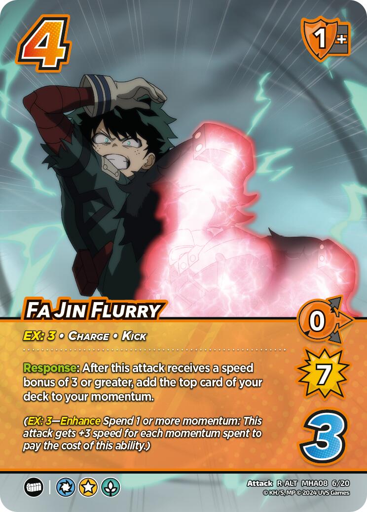 Fa Jin Flurry (Alternate Art) [Challenger Series: My Hero Academia - Dark Hero Arc] | Red Riot Games CA