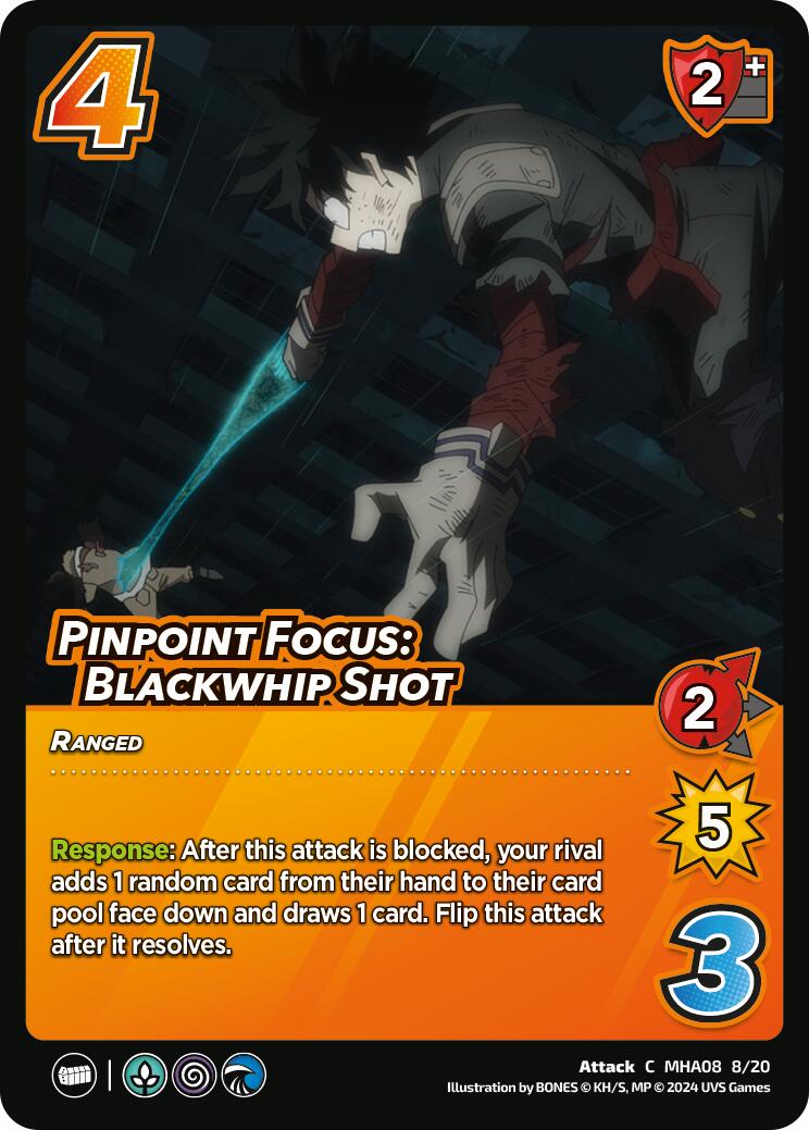 Pinpoint Focus: Blackwhip Shot [Challenger Series: My Hero Academia - Dark Hero Arc] | Red Riot Games CA