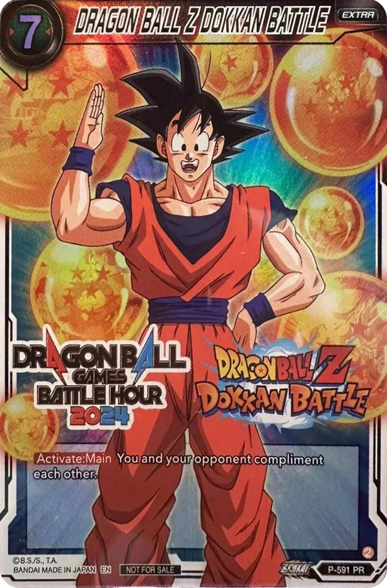 DRAGON BALL Z DOKKAN BATTLE (Dragon Ball Games Battle Hour 2024 Promo Card Set) (P-591) [Promotion Cards] | Red Riot Games CA