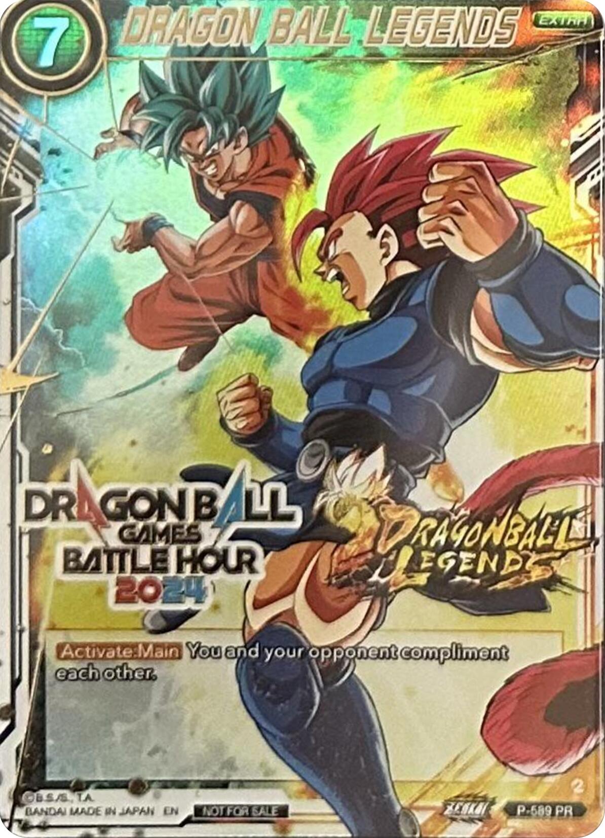 DRAGON BALL LEGENDS (Dragon Ball Games Battle Hour 2024 Promo Card Set) (P-589) [Promotion Cards] | Red Riot Games CA