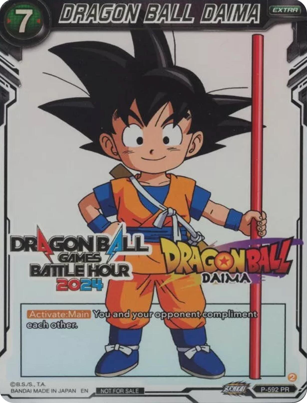 DRAGON BALL DAIMA (Dragon Ball Games Battle Hour 2024 Promo Card Set) (P-592) [Promotion Cards] | Red Riot Games CA